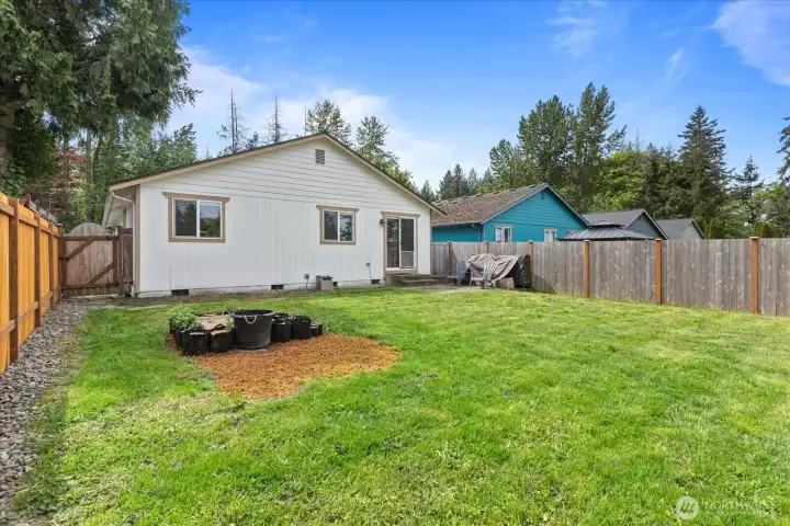 Outdoor space ready for summer gatherings