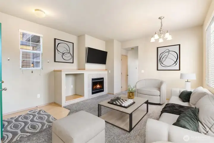 Living room - virtual stage