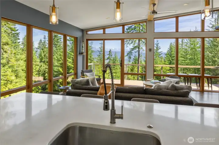 Views from Kitchen