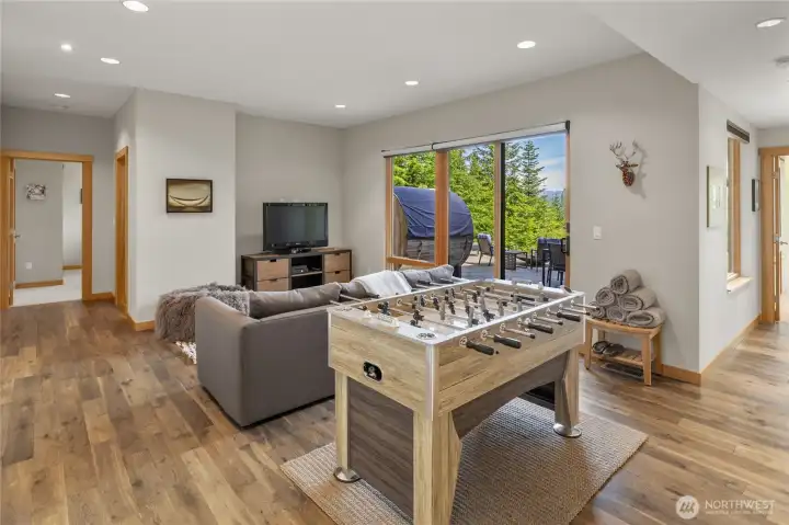 Family room downstairs