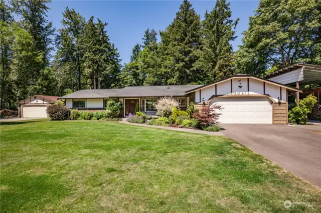 Welcome home to this beautiful 1+ acre property!