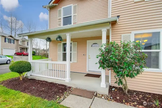 This home just welcomes you. Whether you are coming home or just sitting on the porch, you will feel a sense of peace and tranquility.