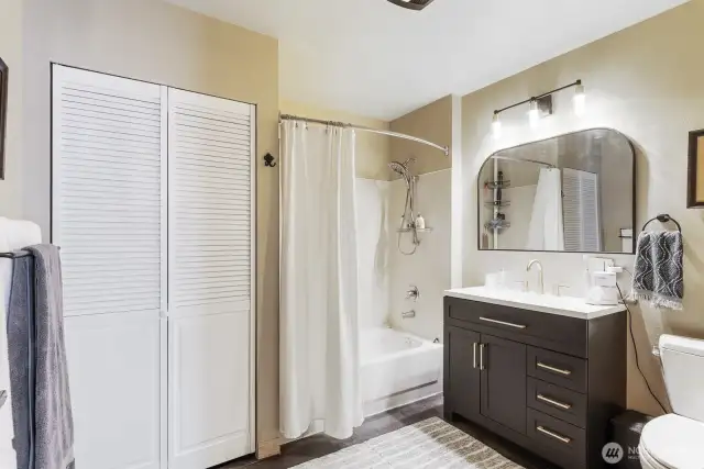 Full Primary Bathroom with plenty of Storage