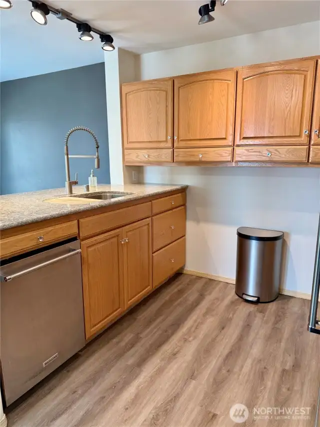 Brand New Flooring in Kitchen also !