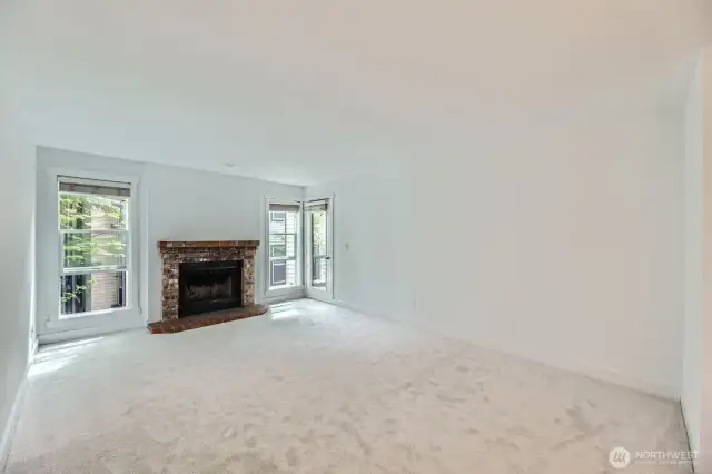 Airy, light filled living room