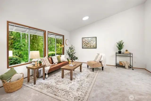Step inside to discover a light-filled interior,freshly painted throughout with brand-new carpet underfoot, providing a fresh, bright canvas ready for your personal touch.  canvas ready for your personal touch.