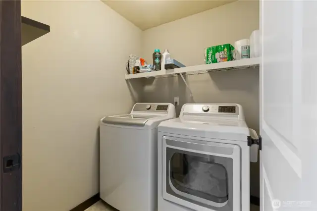 Laundry on main floor