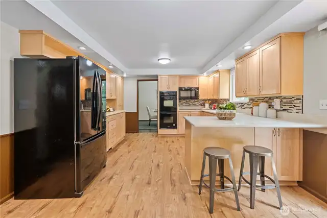 Kitchen fully renovated in 2021.