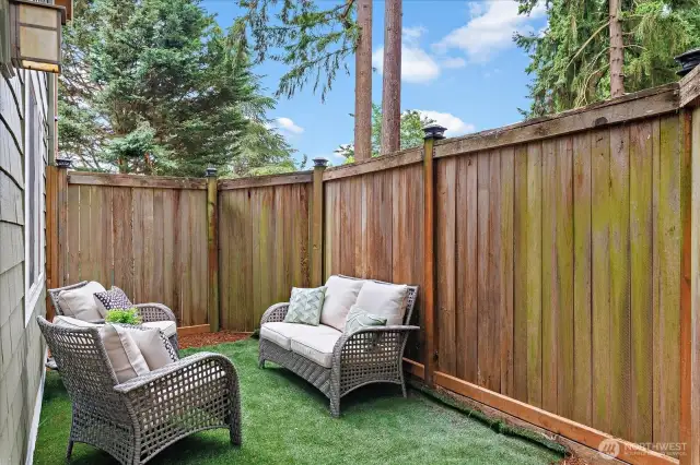 Fully fenced!