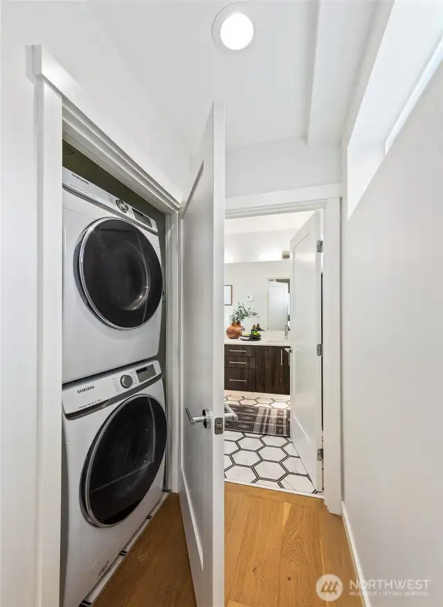 Laundry in the home.