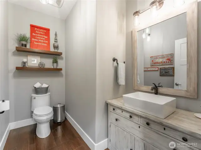 Convenient Half Bath – Perfect for guests and everyday living.