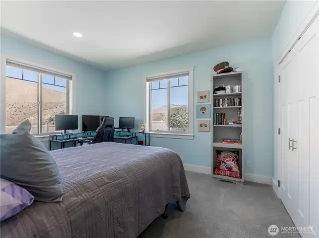 Bedroom 3 – Comfortable space with generous closet.