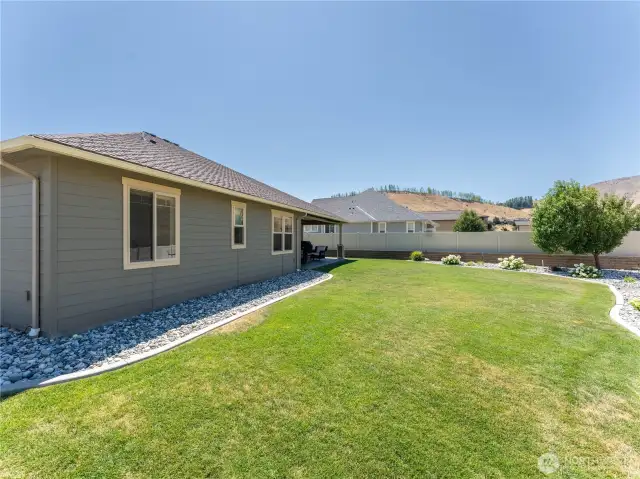 Fenced Backyard – Safe, secure, and ideal for pets or play.