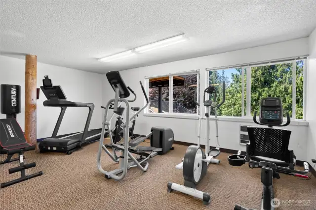 Gym with a view