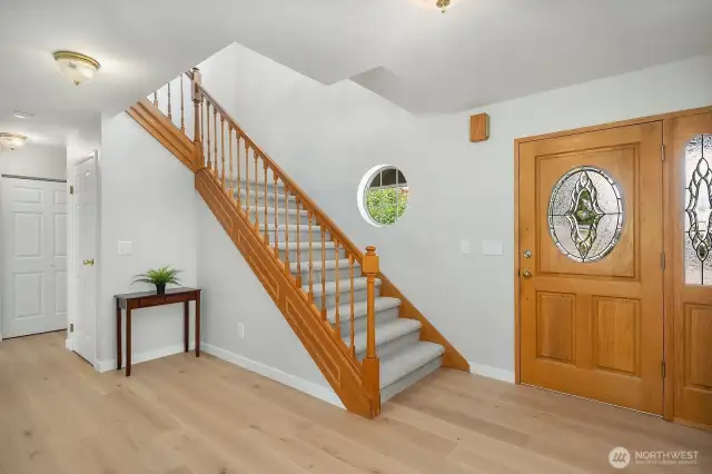 main level of the home