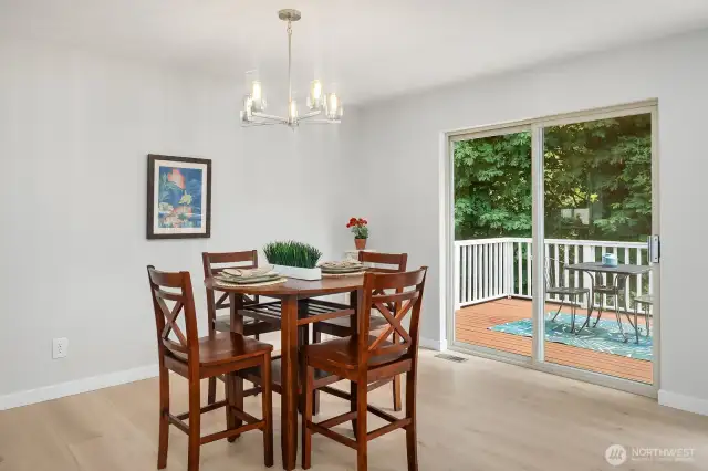 main level of the home