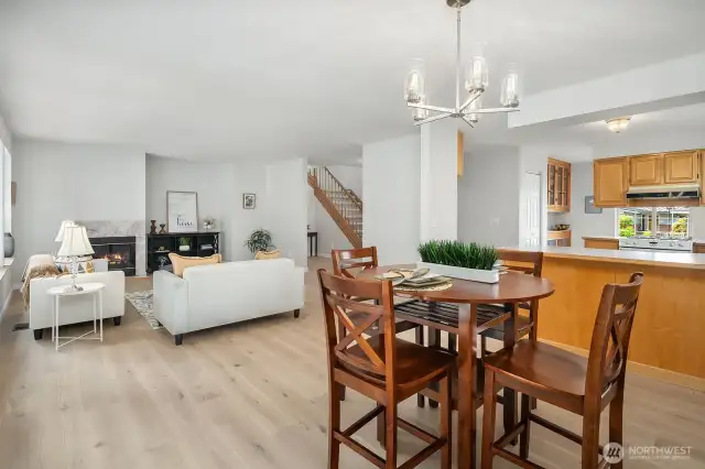 main level of the home