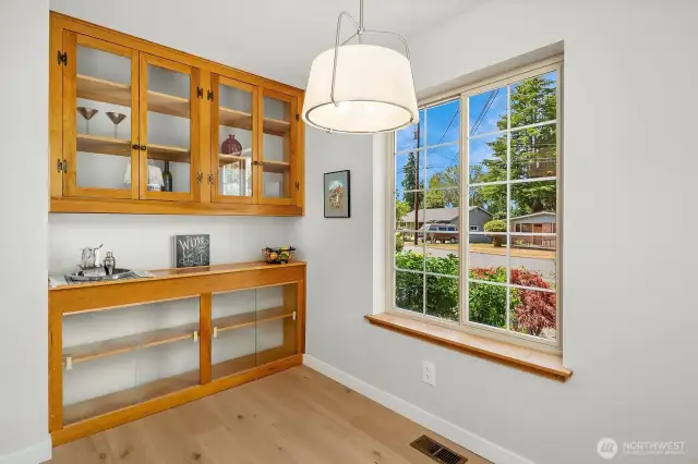 main level of the home