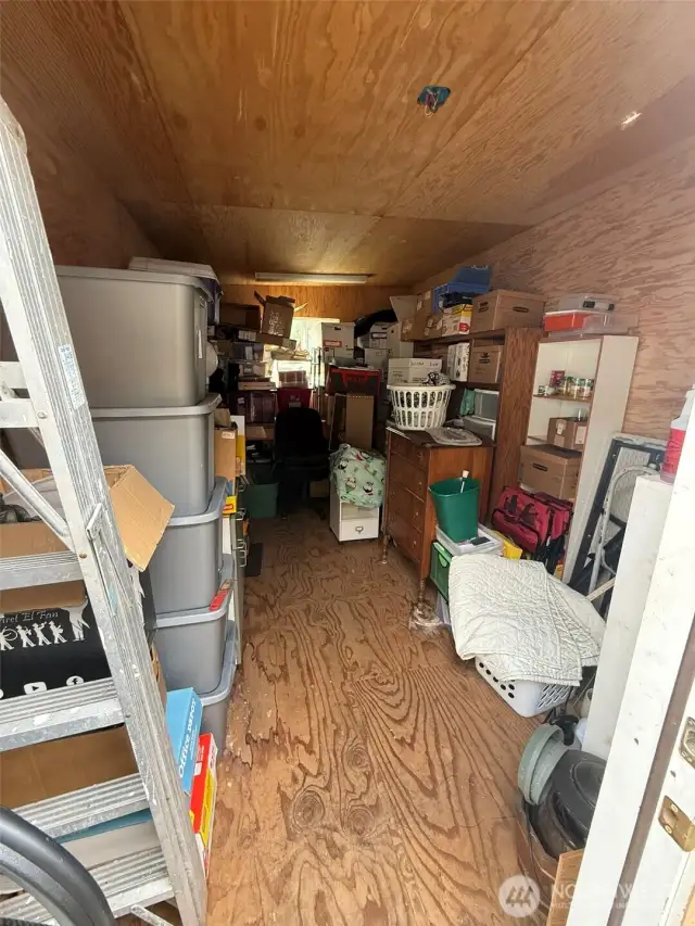 Storage Shed Interior
