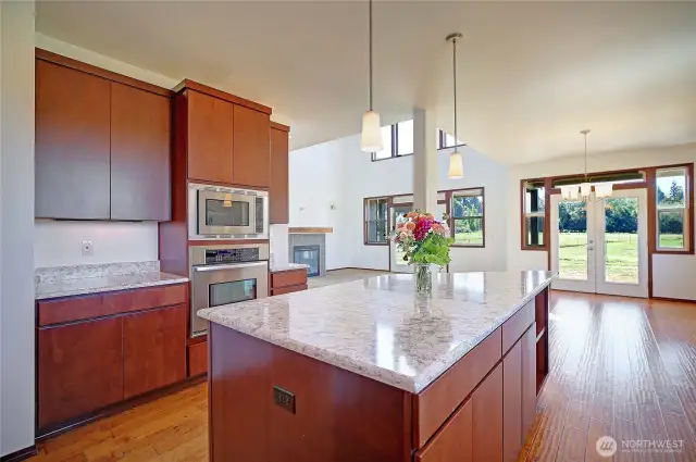 kitchen with eating space lots of natural light!