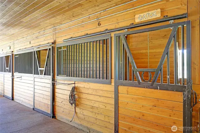 custom stall fronts