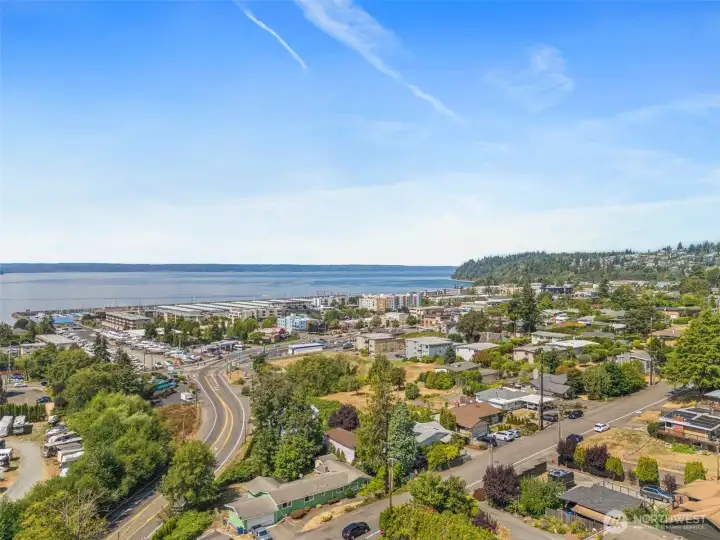 Close to waterfront.