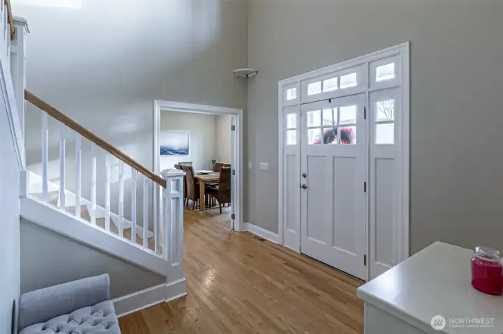 inside of front door