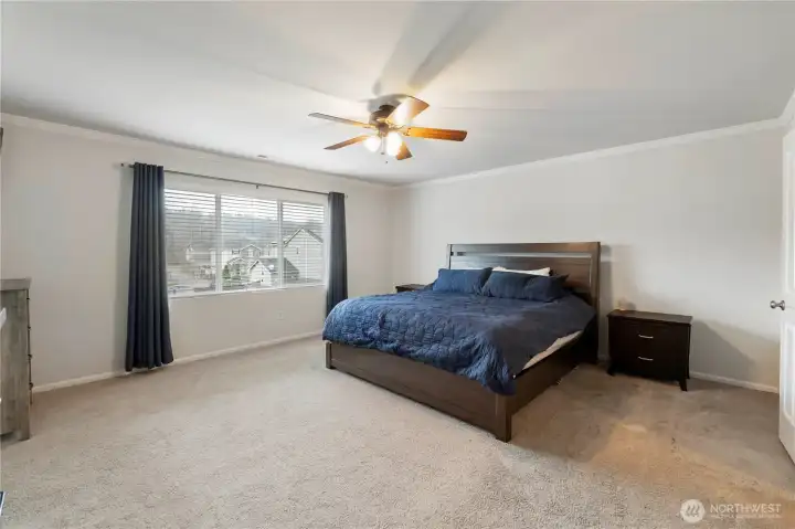 Primary suite provides a peaceful retreat with room to relax and unwind. Bedroom #2