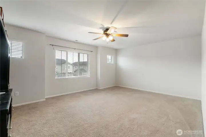 Upstairs Large entertaing room. Ideal blend of space, layout, and lifestyle in a highly livable floor plan.