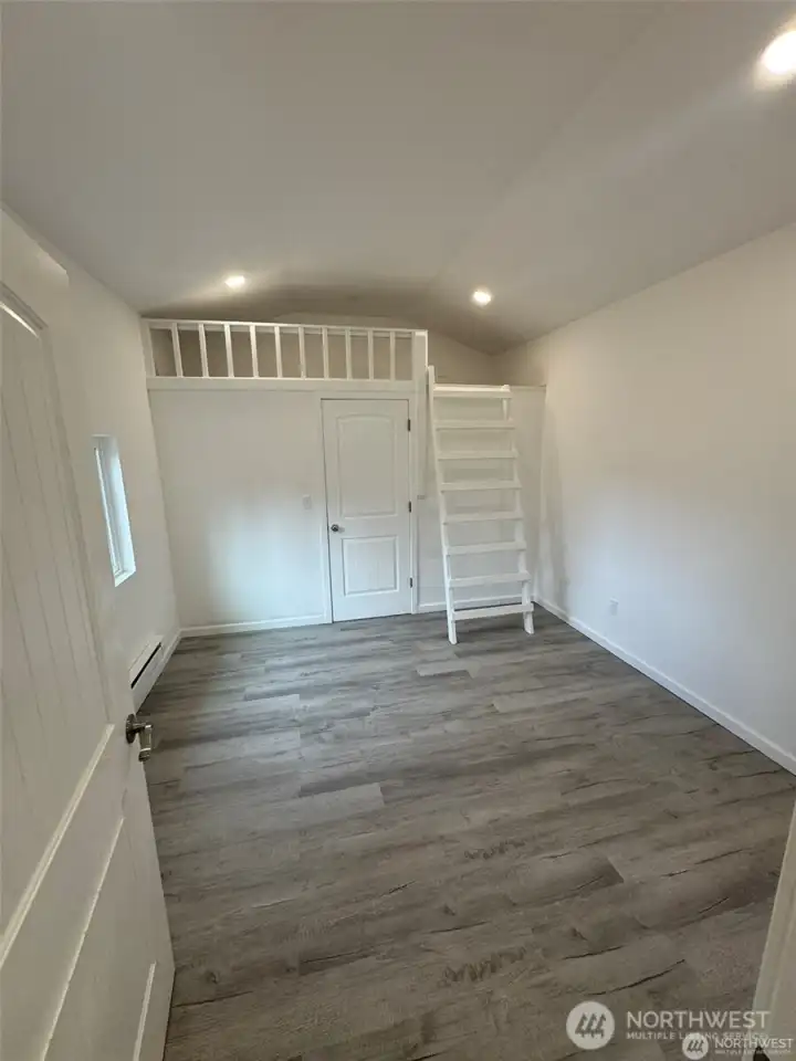 Room with loft