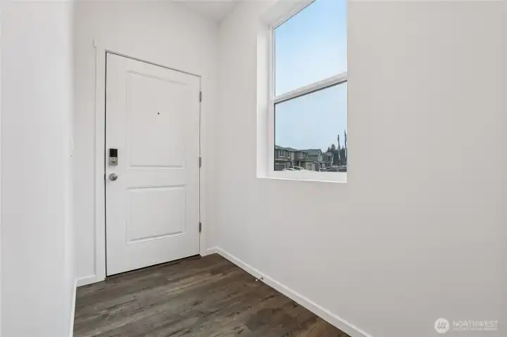 Be welcomed into your new home with natural lighting asoon as you step in the door.   Pictures are for representational purposes only, colors and features may vary.