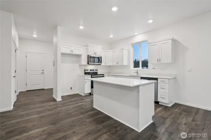 Look at all that cabinet space.   Pictures are for representational purposes only, colors and features may vary.