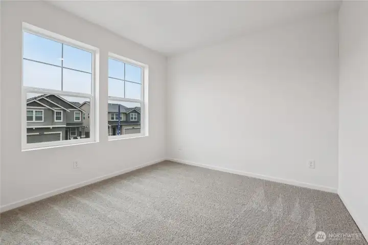 Bedroom 1.   Pictures are for representational purposes only, colors and features may vary.