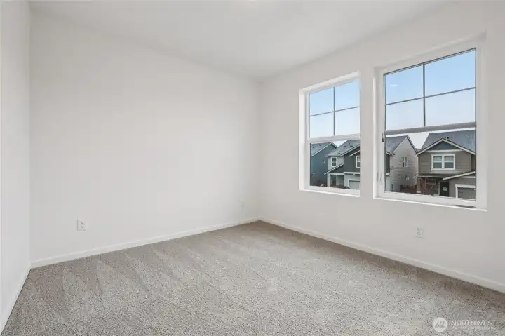 Bedroom 2.   Pictures are for representational purposes only, colors and features may vary.