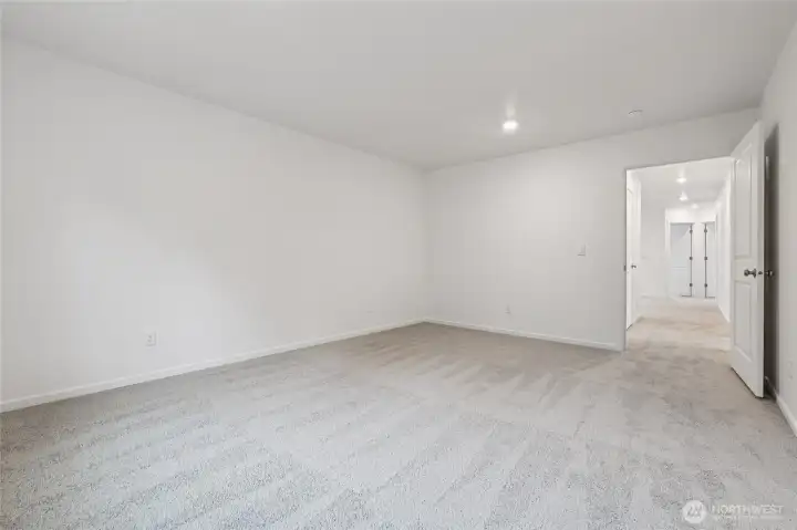 Primary bedroom.   Pictures are for representational purposes only, colors and features may vary.