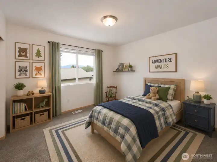 Virtually Staged Bedroom 3 Virtually Staged Bedroom 3