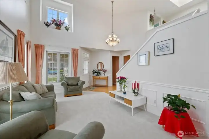 From Dining Room looking back on entry and Living room