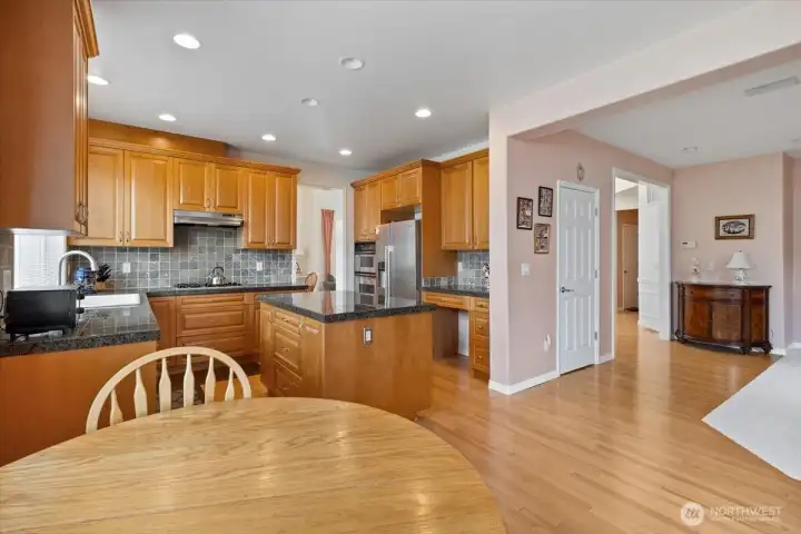 From Eating space looking into Kitchen and part of Family Room
