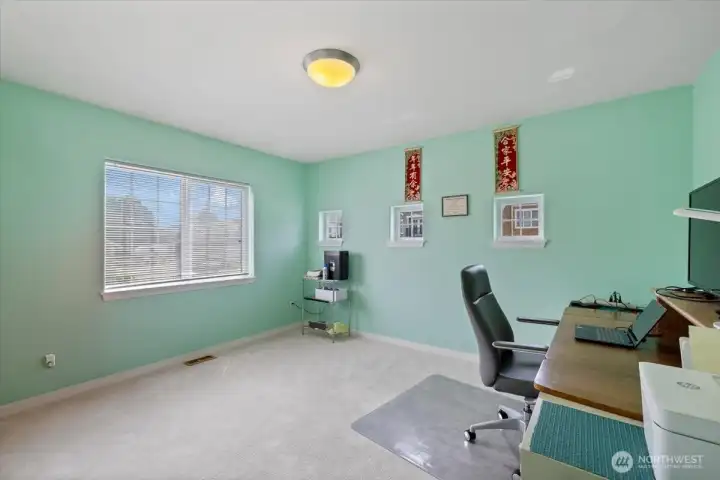2nd floor 3rd bedroom currently used as another office