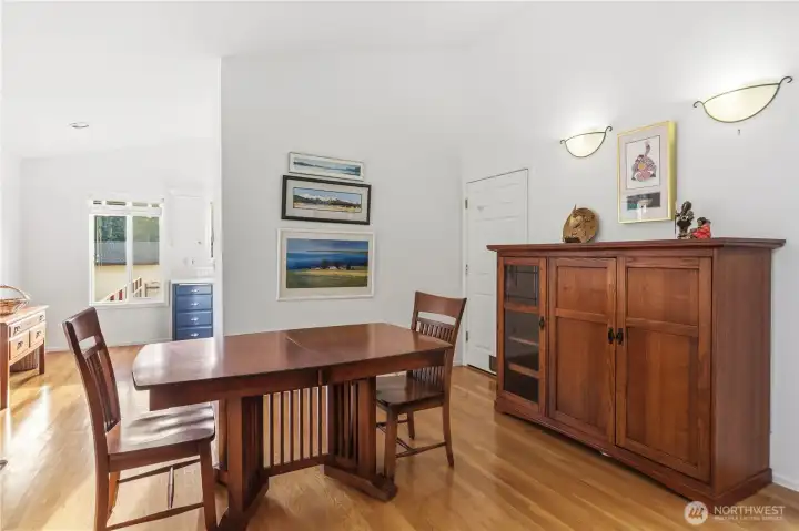 Dining area.