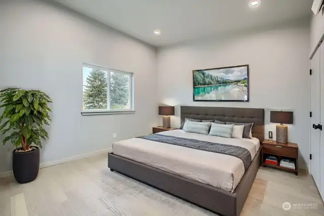 Virtual staging of bedroom #1