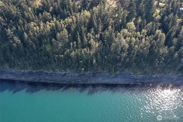 Eagle Lake residents enjoy access to this saltwater beach. It' about a .4 mile hike down to the beach.