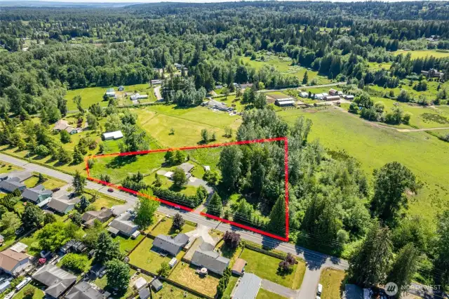 Approximate property lines