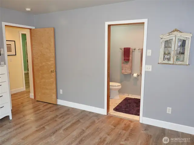 Master Bedroom w/ bathroom.
