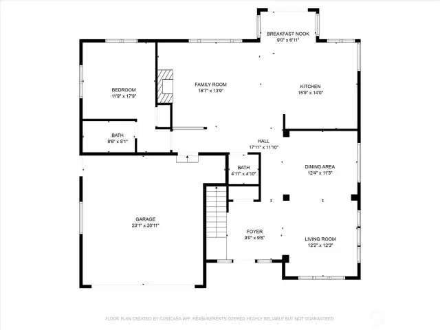 Main Floor Layout – Versatile & Spacious    The main level features a well-thought-out floor plan with two living areas, a formal dining room, and a casual breakfast nook overlooking the backyard. The open-concept kitchen flows into the family room, perfect for entertaining. A bedroom and full bath on the first floor offer flexibility for guests or multi-generational living. Direct garage access adds everyday convenience.