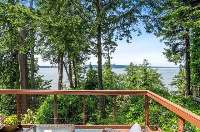 The perfect sunset perch. And even wired for a hot tub if you'd like.