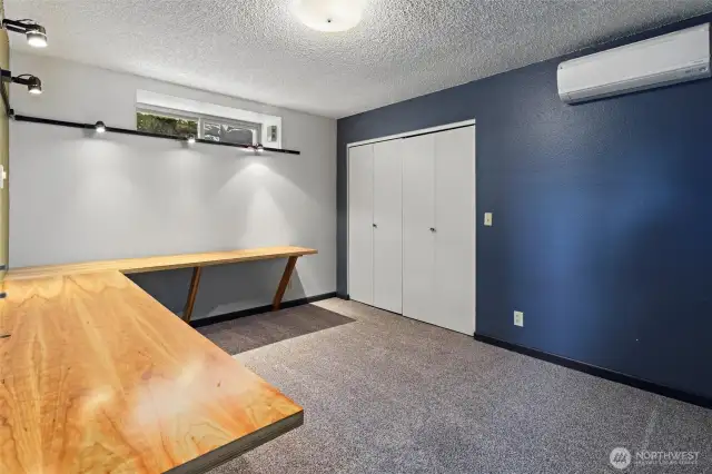 3rd bedroom with plenty of closet space.