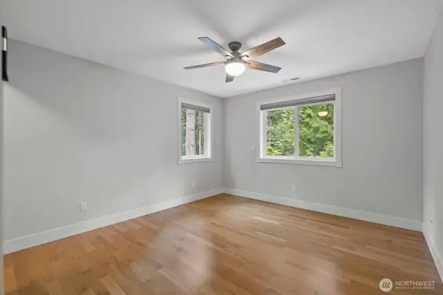 This 3rd bedroom has a walk-in closet that's not photographed