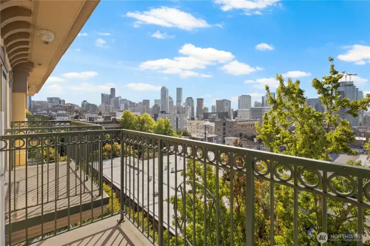 Primary bedroom balcony