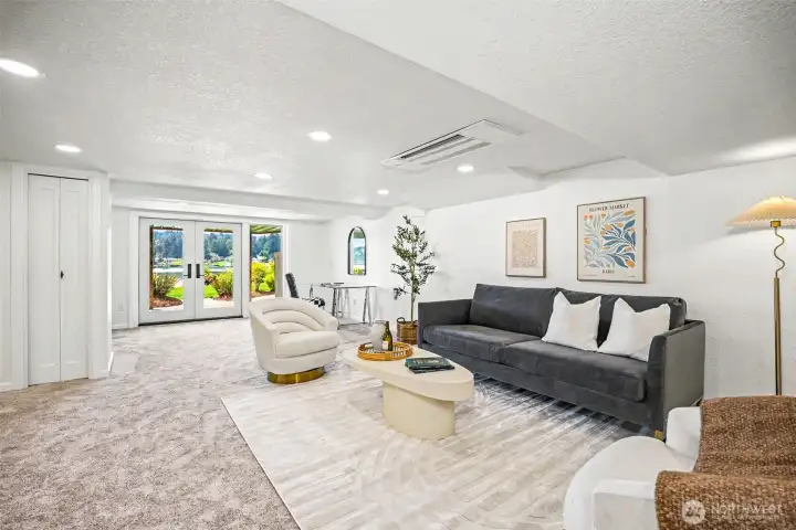 Remodeled Daylight Basement